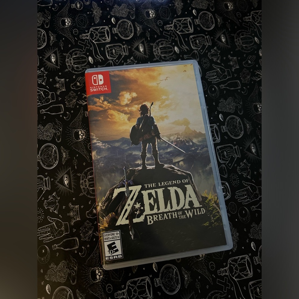 Nintendo switch legend of Zelda breath of the wild game